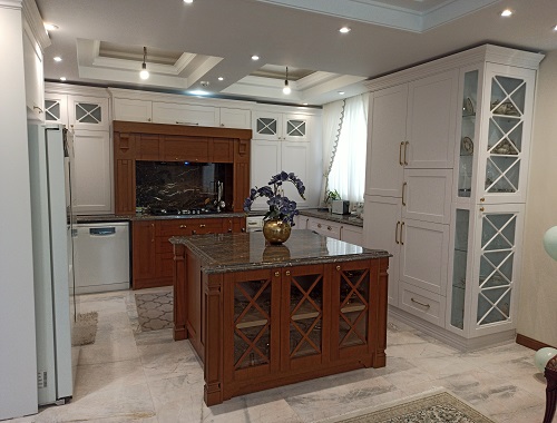 خلاقیت در چیدمان کابینت آشپزخانه+کم هزینه و حرفه ای