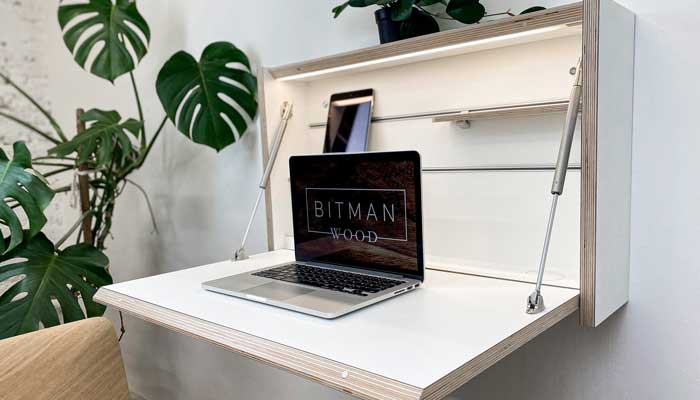 میز تحریر دیواری